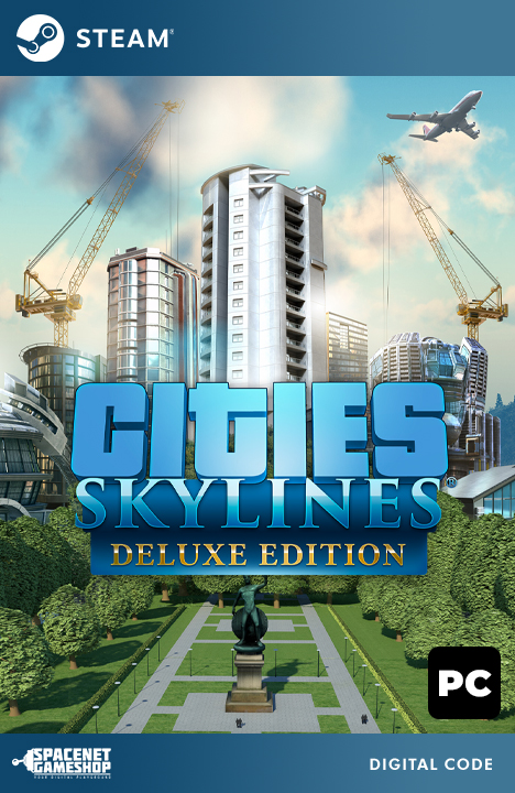 Cities: Skylines - Deluxe Edition Steam CD-Key [GLOBAL]